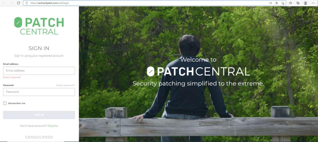 Login to Opatch for free
