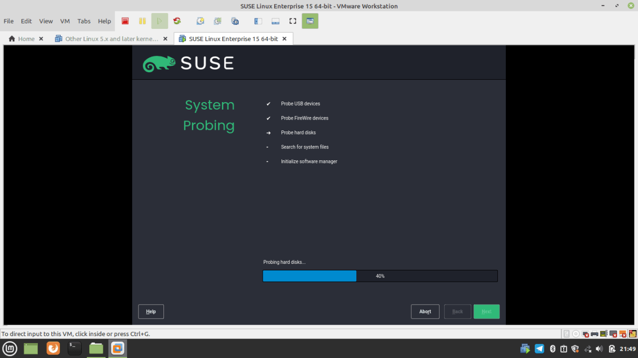 SUSE Linux Enterprise 15 SP3 Nine