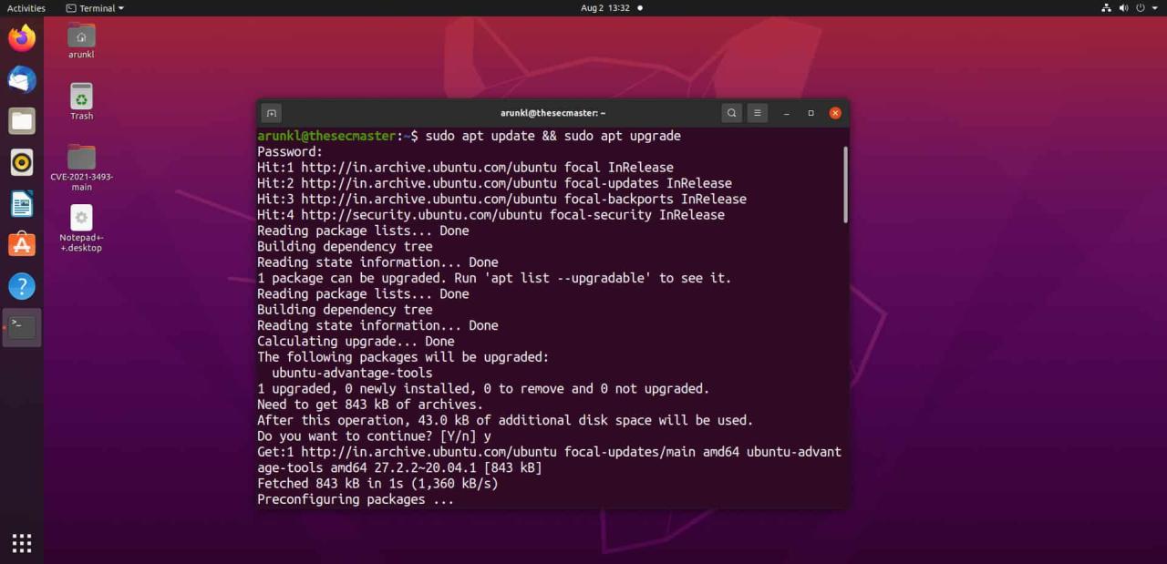 Update Software Repositories on Ubuntu