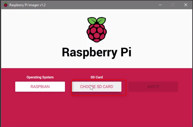 Install Raspberry Pi imager 4