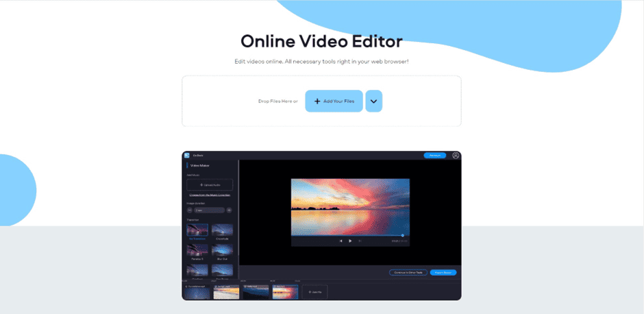 Movavi Online Video Editor