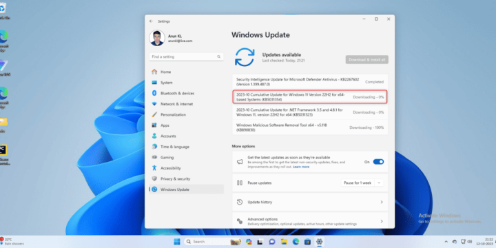 What is New in KB5031354 And How to Download and Install Windows 11 build 22621.2428?